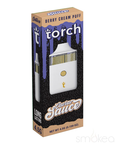 Torch 4.5g Razor Caviar Sauce Vape - Berry Cream Puff