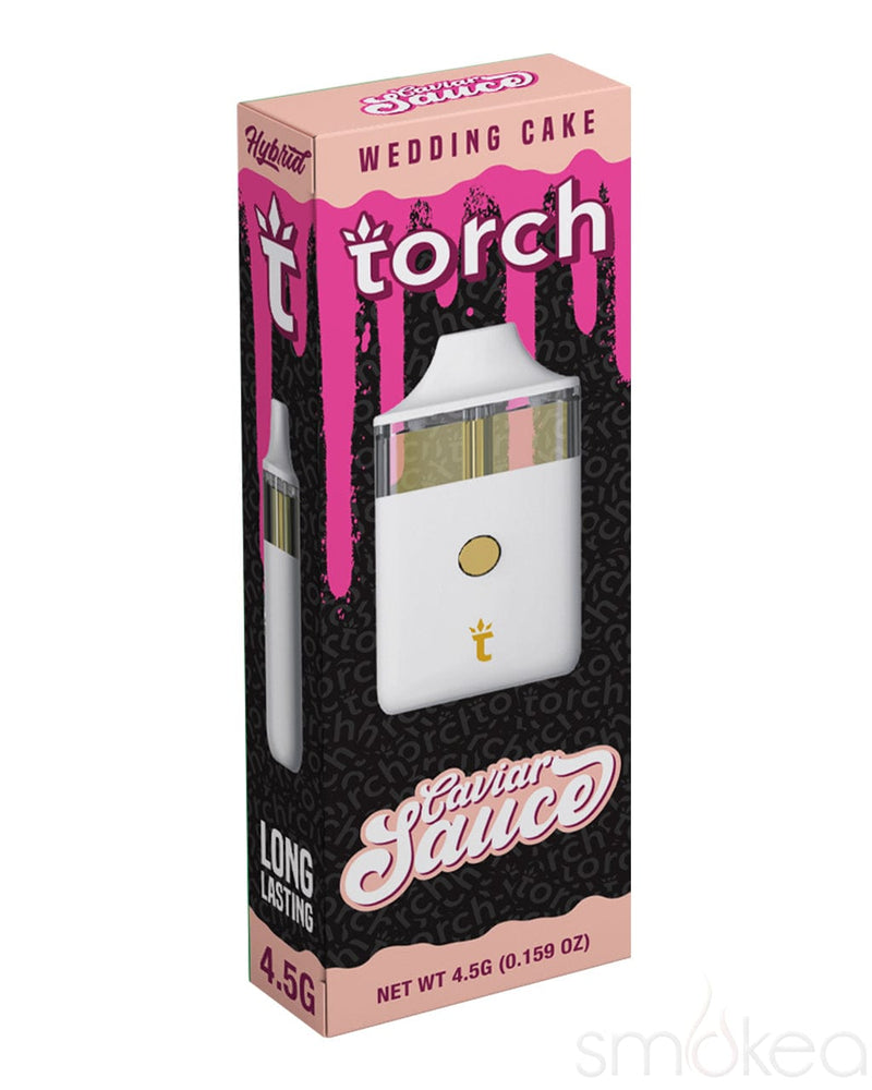 Torch 4.5g Razor Caviar Sauce Vape - Wedding Cake Torch 4.5g Razor Caviar Sauce Vape - Wedding Cake