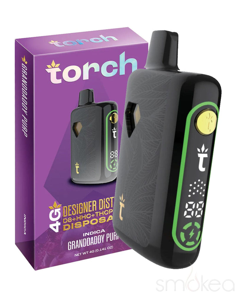 Torch 4g Designer Distillate Vape - Granddaddy Purp Torch 4g Designer Distillate Vape - Granddaddy Purp