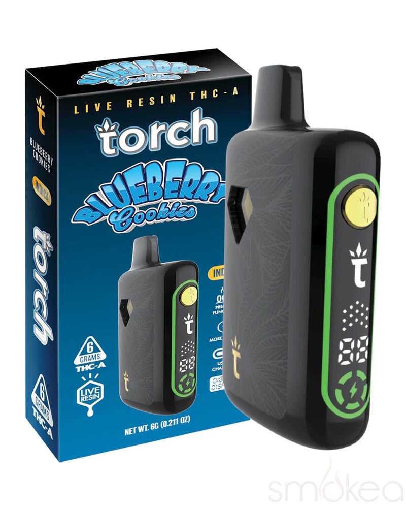 Torch 6g Pulse THCA Live Resin Blend Vape - Blueberry Cookies Torch 6g Pulse THCA Live Resin Blend Vape - Blueberry Cookies