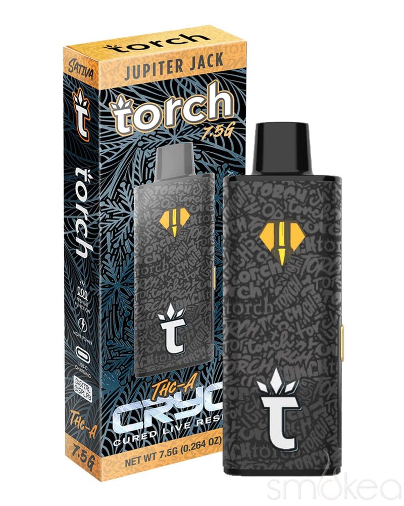 Torch 7.5g Cryo THCA Cured Live Resin Vape - Jupiter Jack Torch 7.5g Cryo THCA Cured Live Resin Vape - Jupiter Jack
