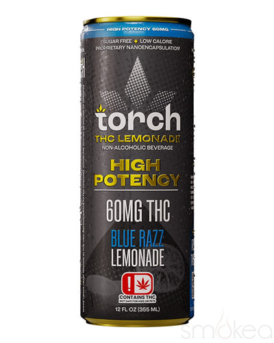 Torch High Potency THC Seltzer - Blue Razz Lemonade