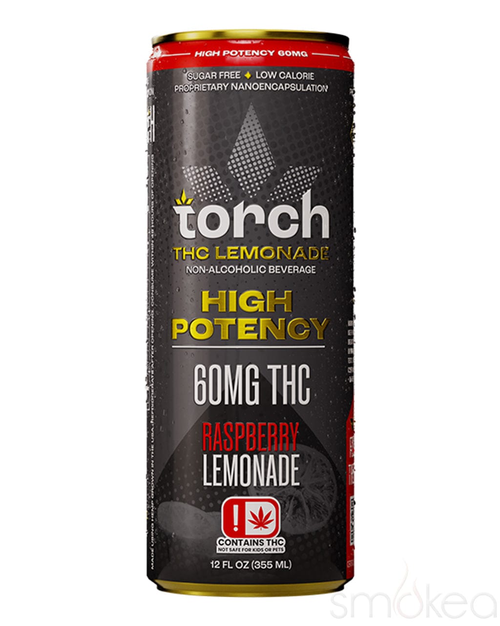 Torch High Potency THC Seltzer - Raspberry Lemonade