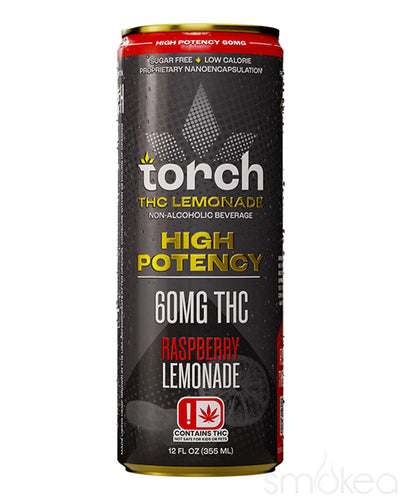 Torch High Potency THC Seltzer - Raspberry Lemonade