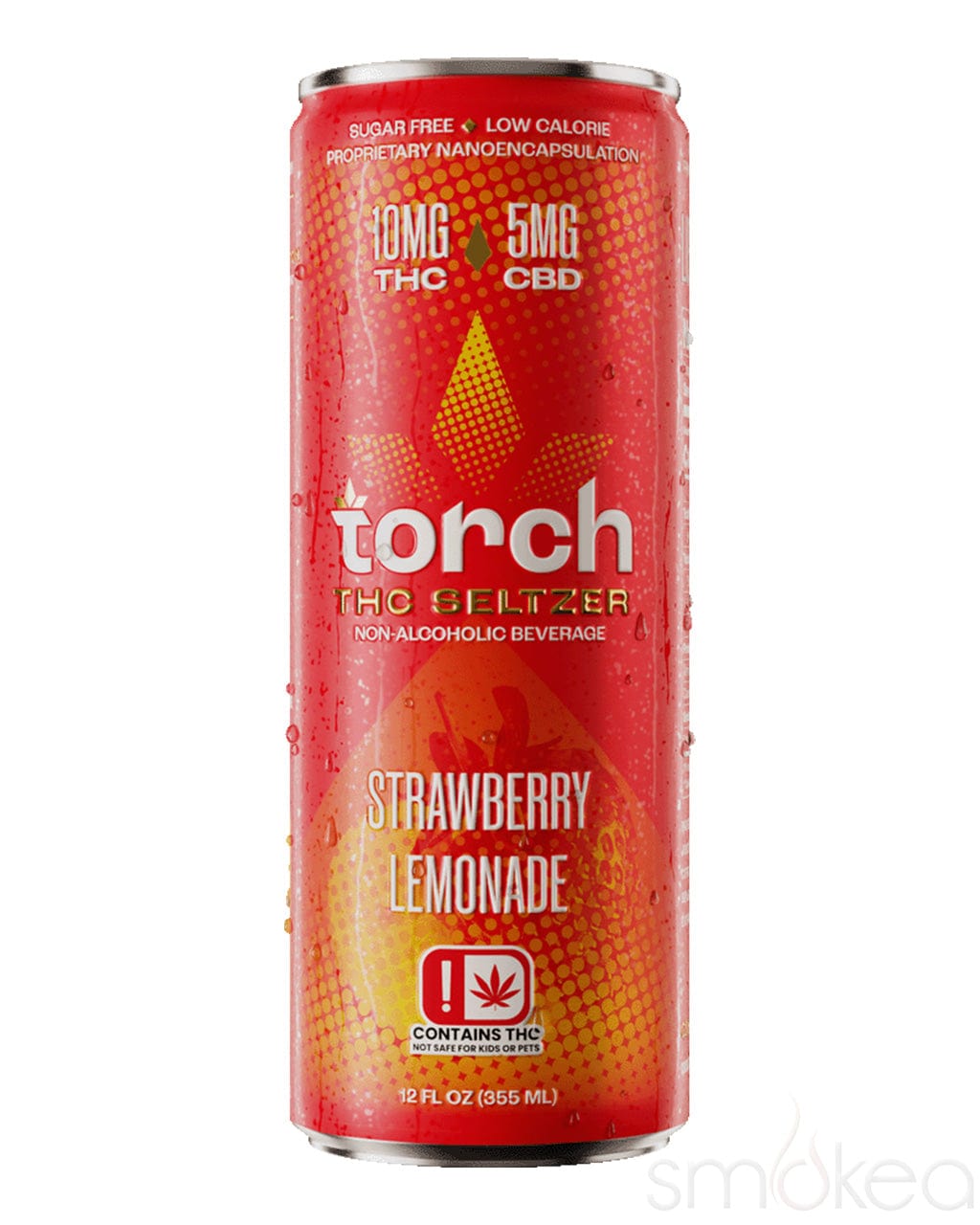 Torch THC Seltzer - Strawberry Lemonade