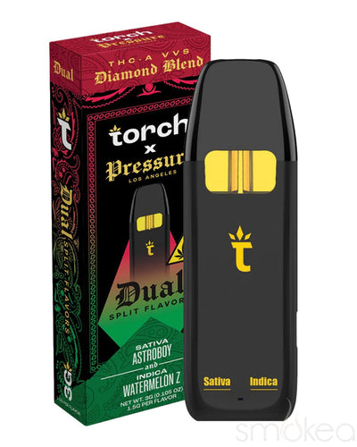 Torch x Pressure Dual THCA Diamond Blend Vape - Astroboy x Watermelon Z