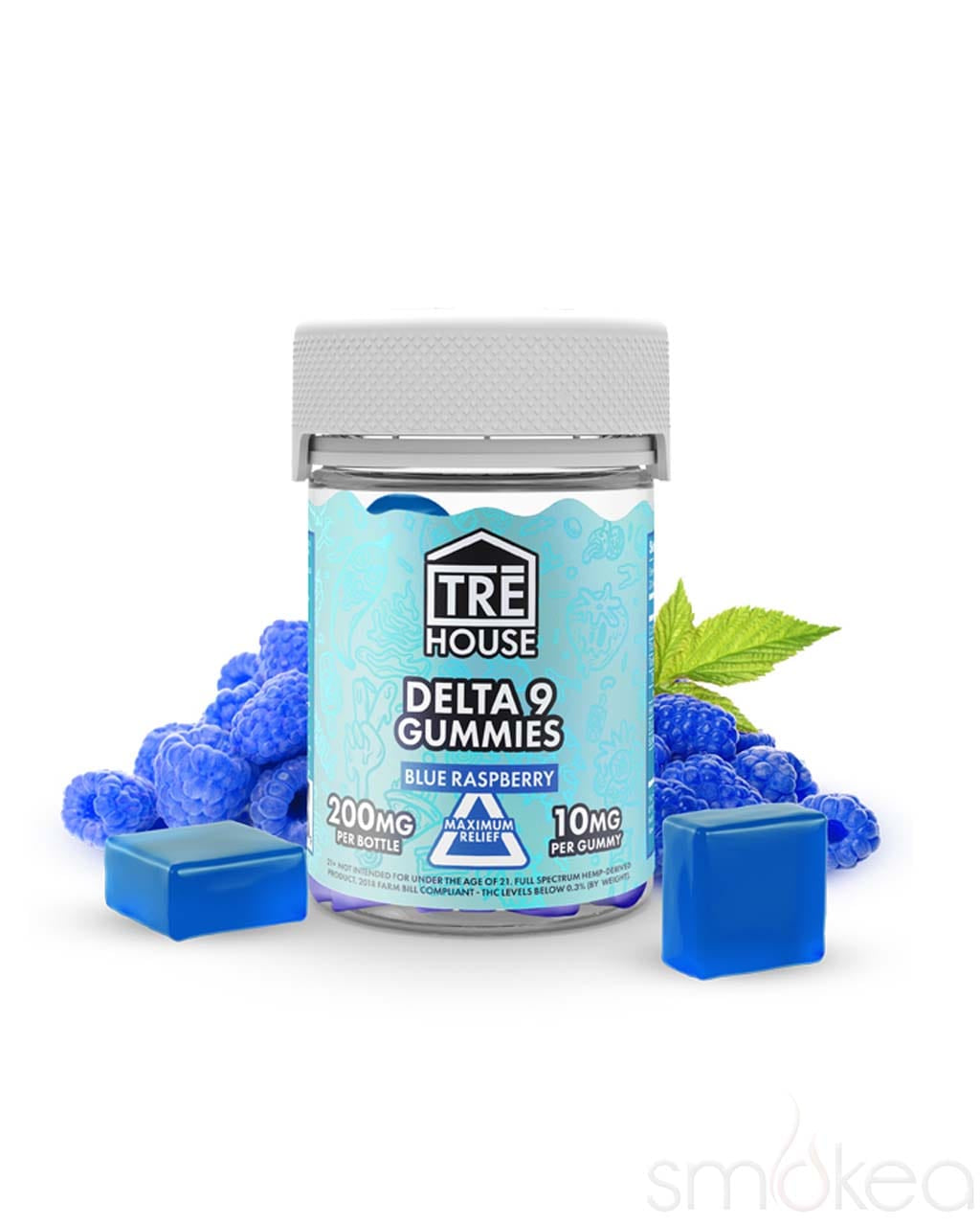 TRĒ House Delta 9 Gummies - Blue Raspberry