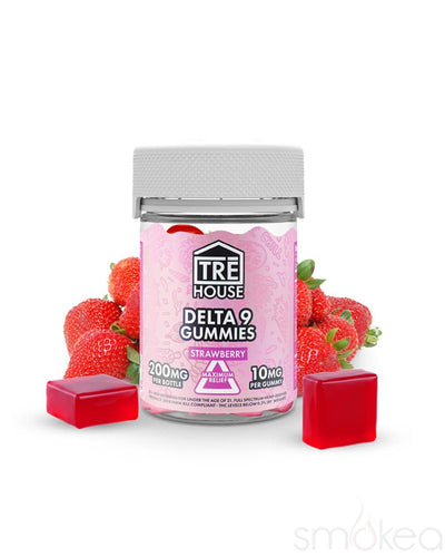 TRĒ House Delta 9 Gummies - Strawberry
