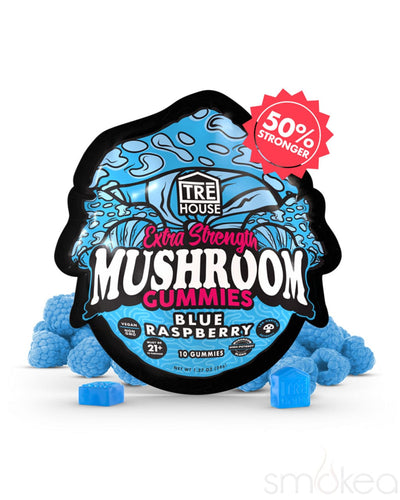 TRĒ House Extra Strength Mushroom Gummies - Blue Raspberry
