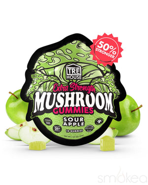 TRĒ House Extra Strength Mushroom Gummies - Sour Apple