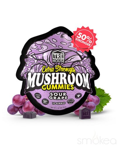 TRĒ House Extra Strength Mushroom Gummies - Sour Grape