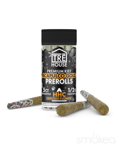 TRĒ House HHC Pre-Rolls - Acapulco Gold (5-Pack)