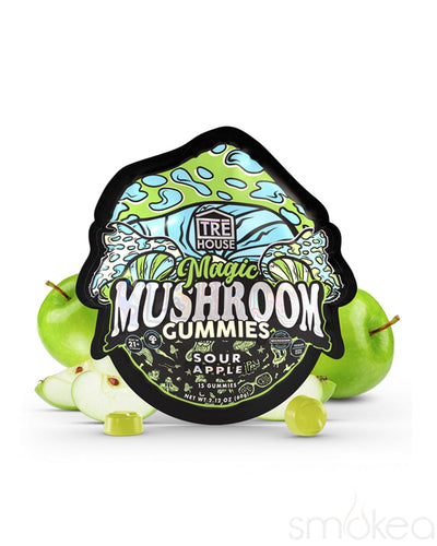 TRĒ House Magic Mushroom Gummies - Sour Apple (15-Pack)