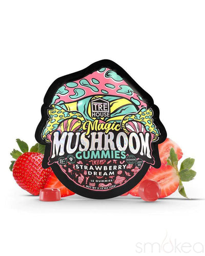 TRĒ House Magic Mushroom Gummies - Strawberry Dream (15-Pack)