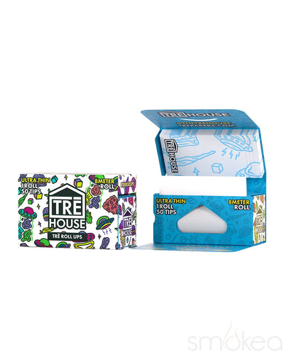 TRĒ House Roll Ups 8m Ultra Thin Roll w/ Filter Tips