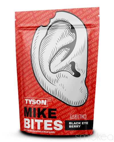 Tyson 2.0 Mike Bites Delta 8 Gummies - Black Eye Berry
