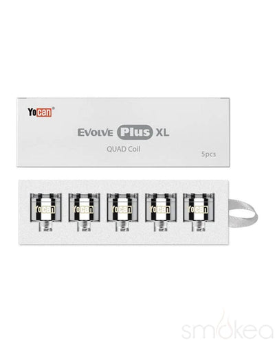 Yocan Evolve Plus XL Quad Quartz Coil (5-Pack)