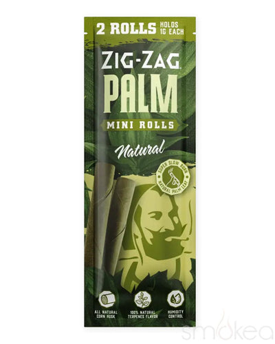 Zig Zag Mini Palm Rolls (2-Pack) Natural