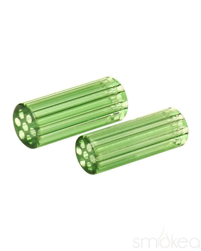 Blazing Blue Glass Honeycomb Crutch