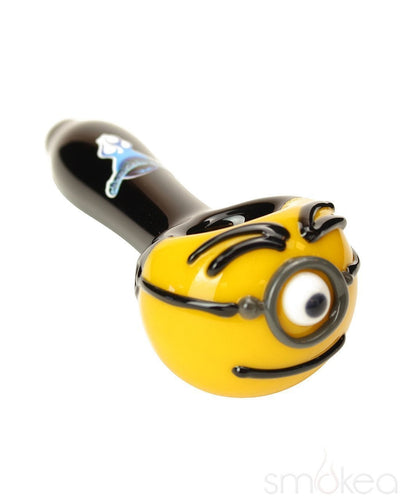Chameleon Glass Minions Inspired Carl Hand Pipe - SMOKEA®