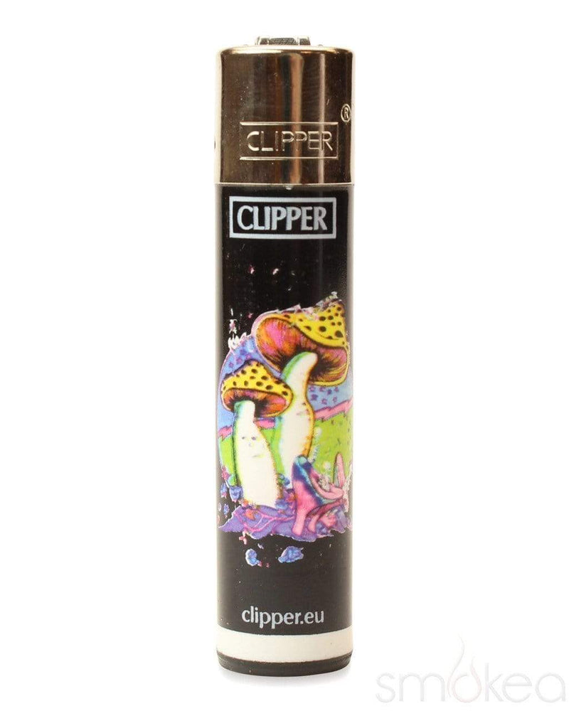 CLIPPER Lighter POP Mushrooms Cover Lighter lot of 4 