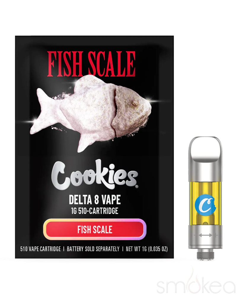 Cookies 1g Delta 8 Vape Cartridge - Fish Scale Cookies 1g Delta 8 Vape Cartridge - Fish Scale