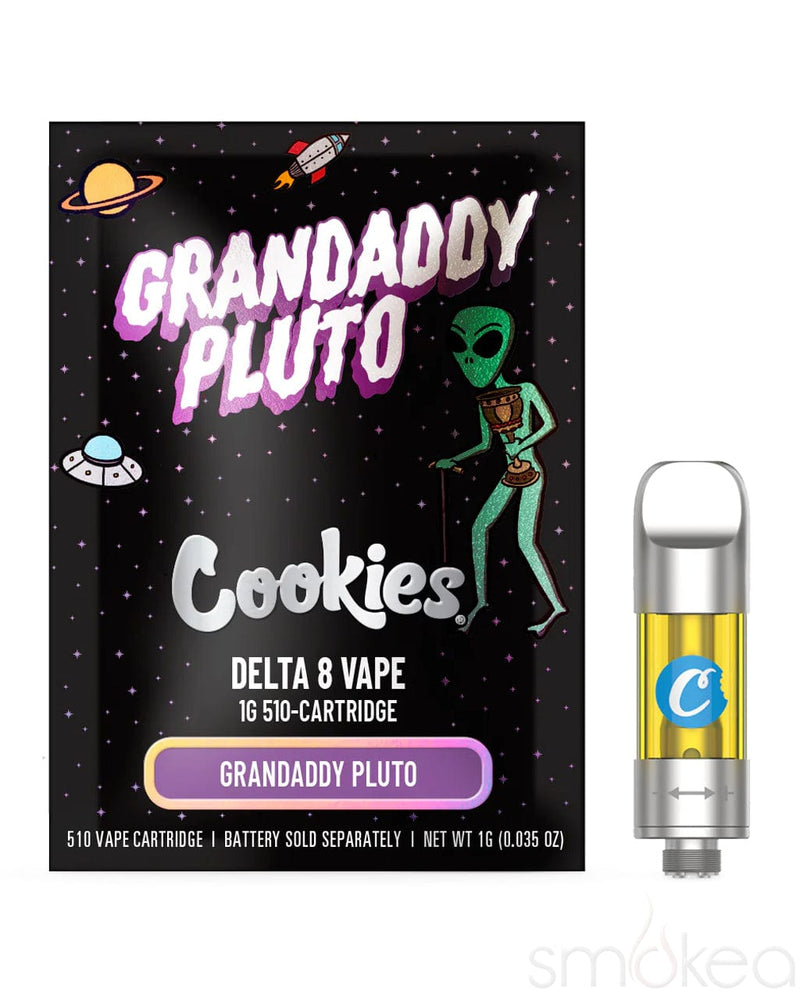 Cookies 1g Delta 8 Vape Cartridge - Grandaddy Pluto Cookies 1g Delta 8 Vape Cartridge - Grandaddy Pluto