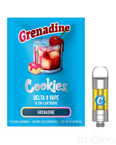 Cookies 1g Delta 8 Vape Cartridge - Grenadine