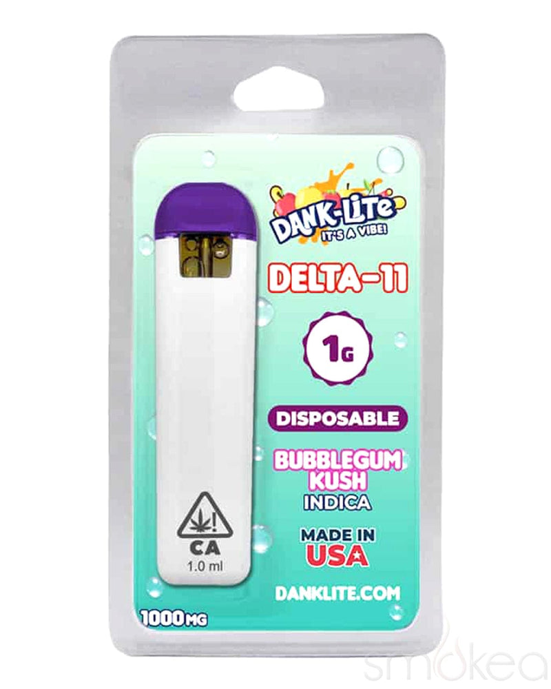 Dank Lite 1g Delta 11 Disposable Vape - Bubblegum Kush Dank Lite 1g Delta 11 Disposable Vape - Bubblegum Kush