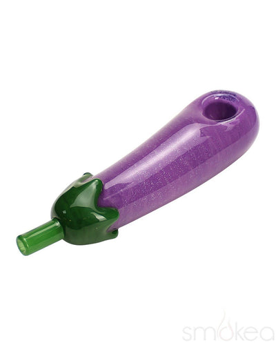 Empire Glassworks Eggplant Hand Pipe - SMOKEA®
