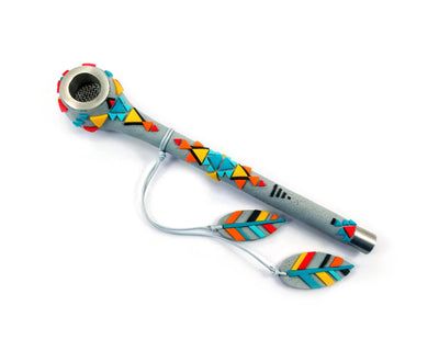 Gadzyl Long Aztec Metal Pipe Default