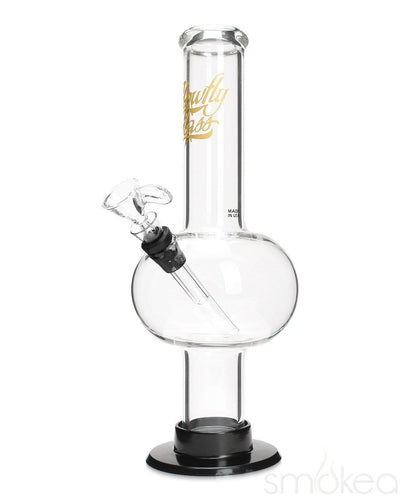 Glowfly Glass 12" Bubble Bong w/ Removable Base
