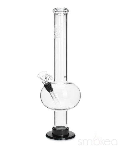 Glowfly Glass 15" Bubble Bong w/ Removable Base