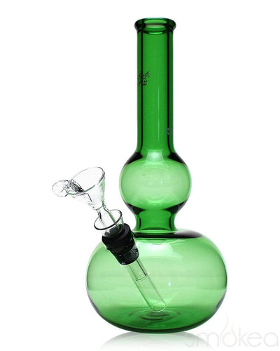Glowfly Glass Double Bubble Bong