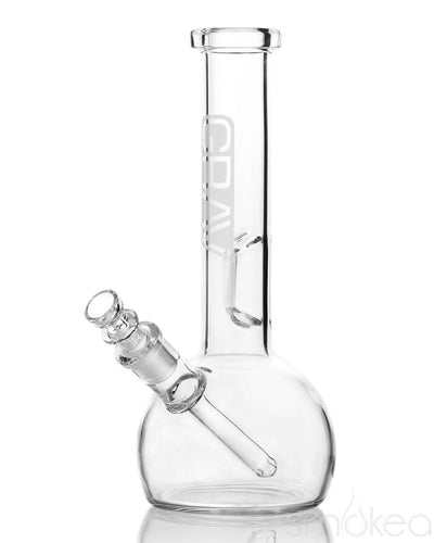 GRAV 8" Round Waterpipe w/ Fixed Downstem - SMOKEA®