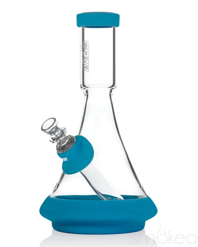 GRAV Deco Beaker Bong Blue