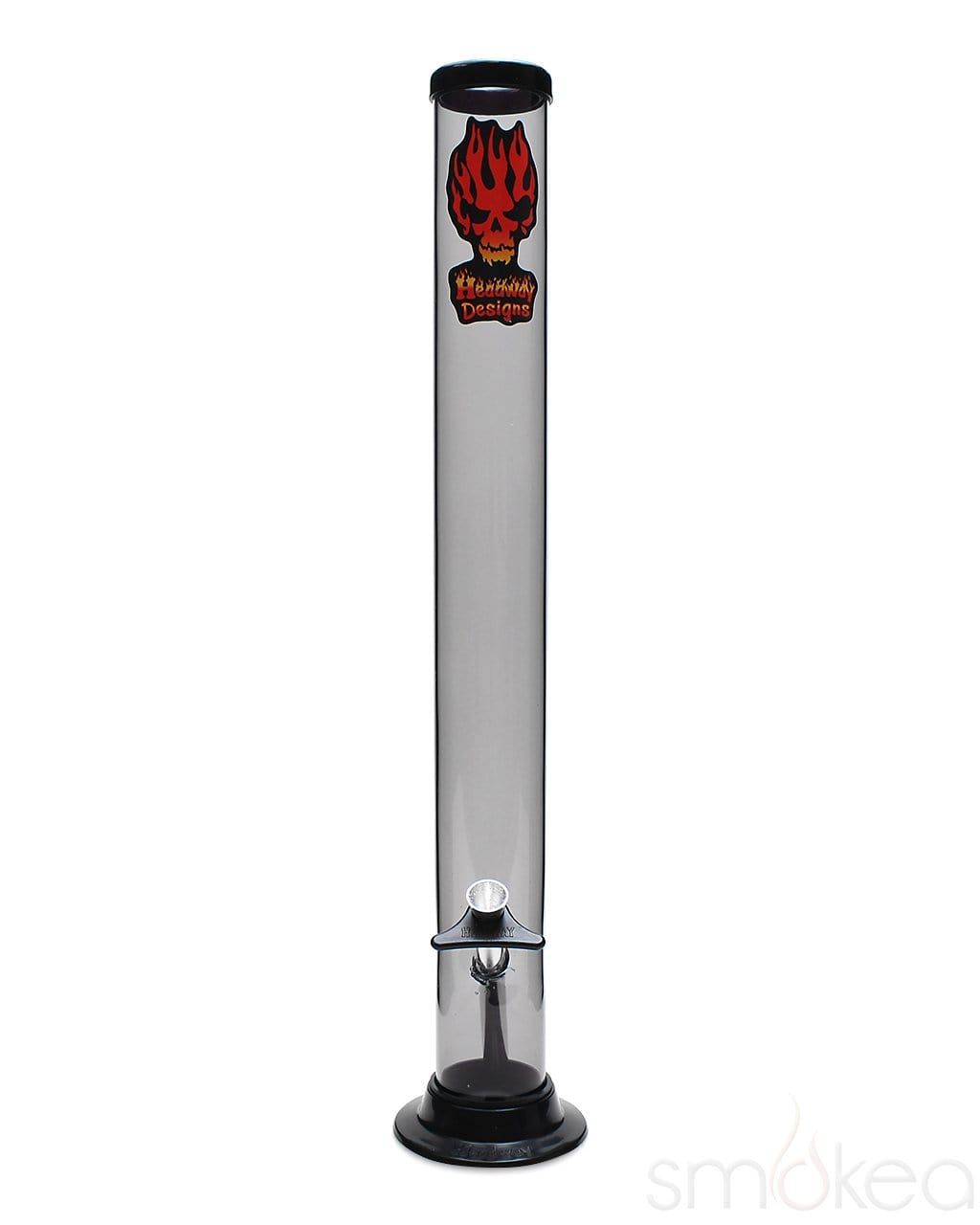 Headway 18" Straight Acrylic Bong Black