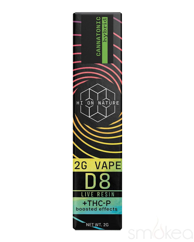 Hi On Nature 2g Delta 8 + THCP Live Resin Vape - Cannatonic Hi On Nature 2g Delta 8 + THCP Live Resin Vape - Cannatonic