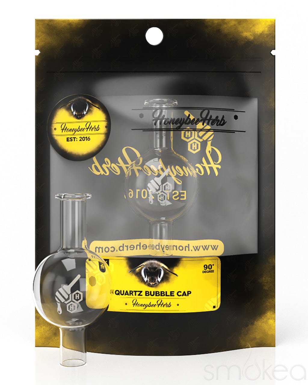 Honeybee Herb Quartz Bubble Carb Cap