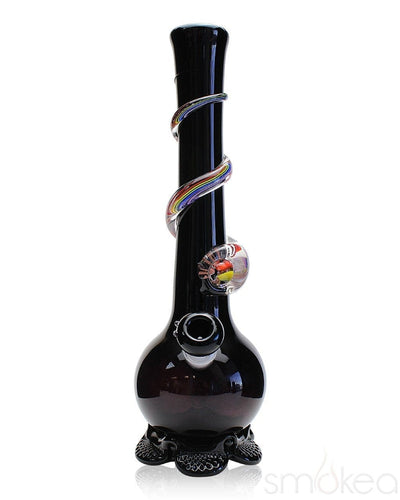 Noble Glass Medium Rainbow Wrapped Soft Glass Bong - SMOKEA®