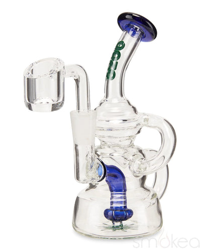 Ooze Flood Mini Recycler Dab Rig
