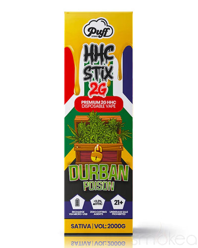 Puff Xtrax 2g HHC Stix Disposable Vape - Durban Poison