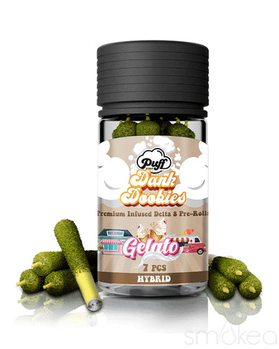 Puff Xtrax Delta 8 Dank Doobies Pre-Rolls - Gelato (7-Pack)