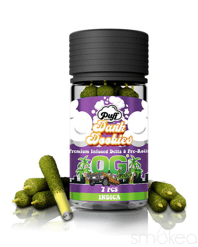 Puff Xtrax Delta 8 Dank Doobies Pre-Rolls - OG Kush (7-Pack)
