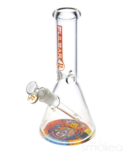 Pulsar 10" Bottoms Up "Trippin'" Bong