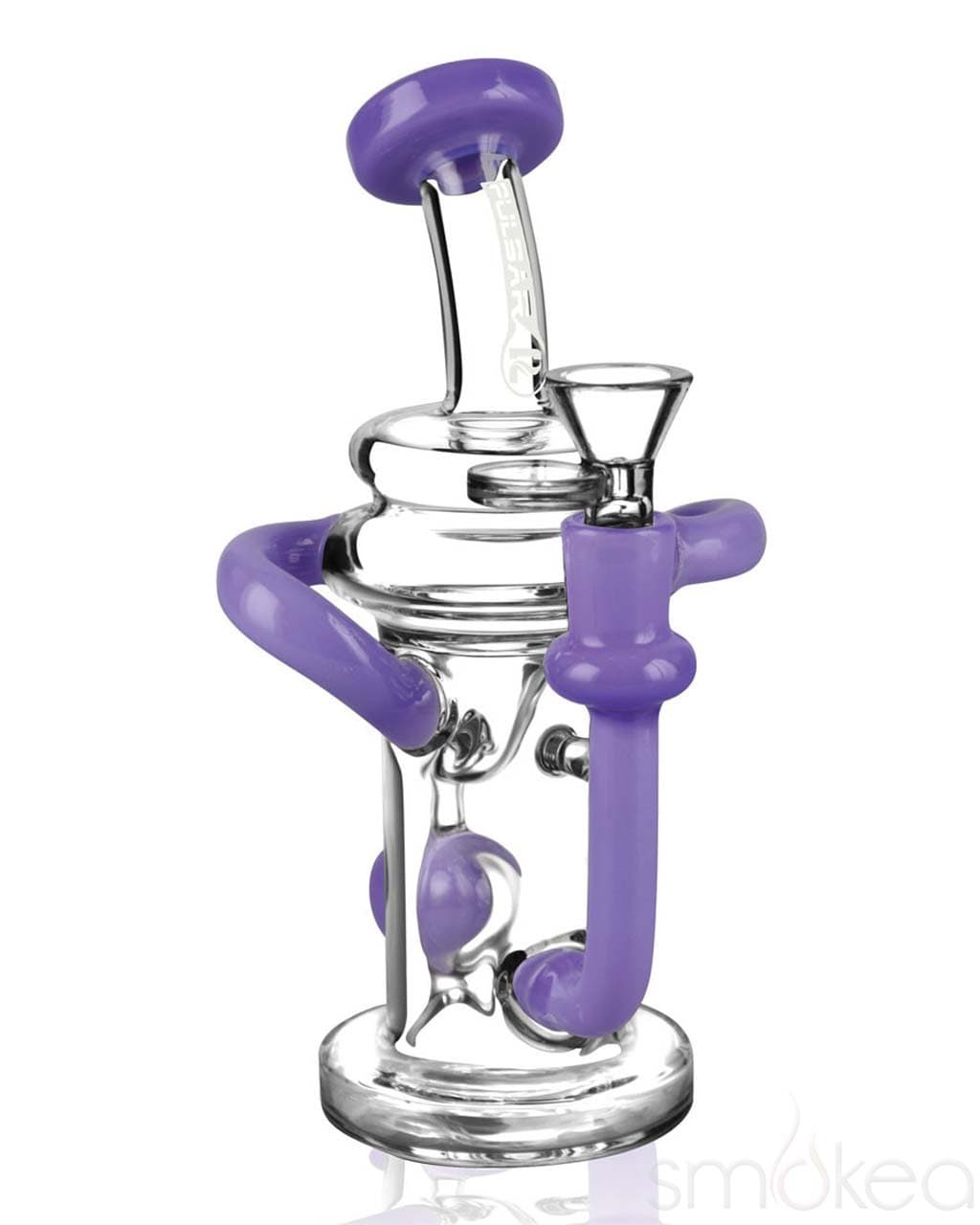 Pulsar 7.5" Ball Recycler Bong Purple