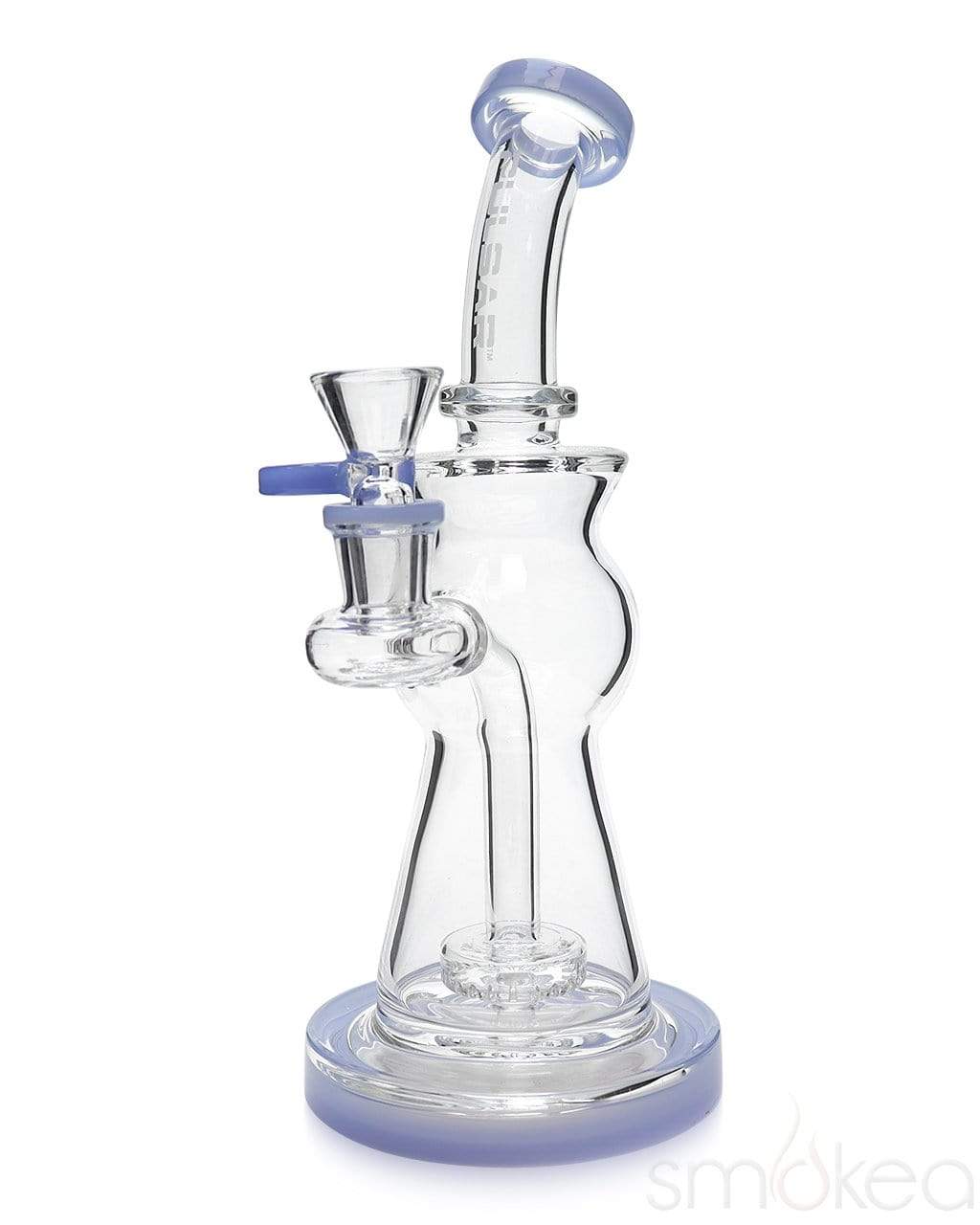 Pulsar 8.5" Upscale Disc Perc Bong Purple