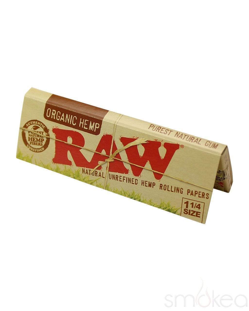 Raw Organic Hemp 1 1/4 Rolling Papers