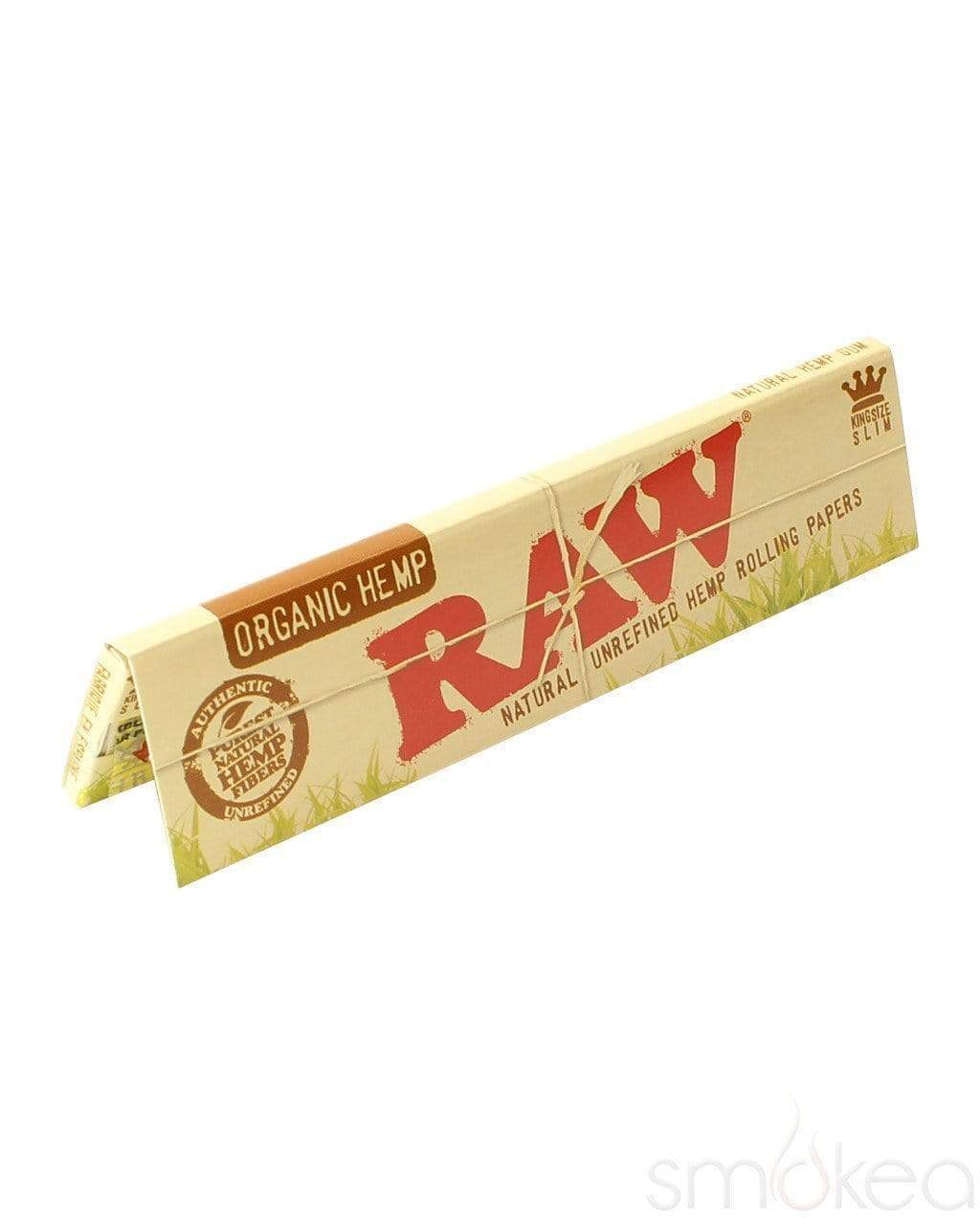 Raw Organic Hemp King Size Slim Rolling Papers