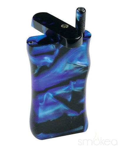 RYOT Large Acrylic Magnetic Taster Box Dugout w/ One Hitter Blue